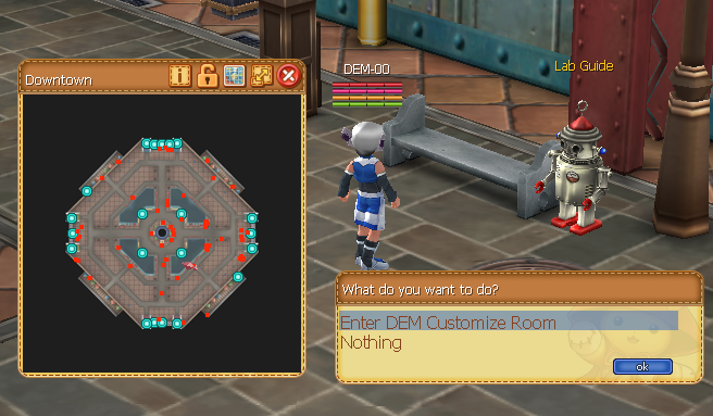 แผนที่จุด NPC Dr.Quak