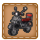 Vintage Motorbike (Black)