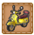Vintage Motorbike (Yellow)